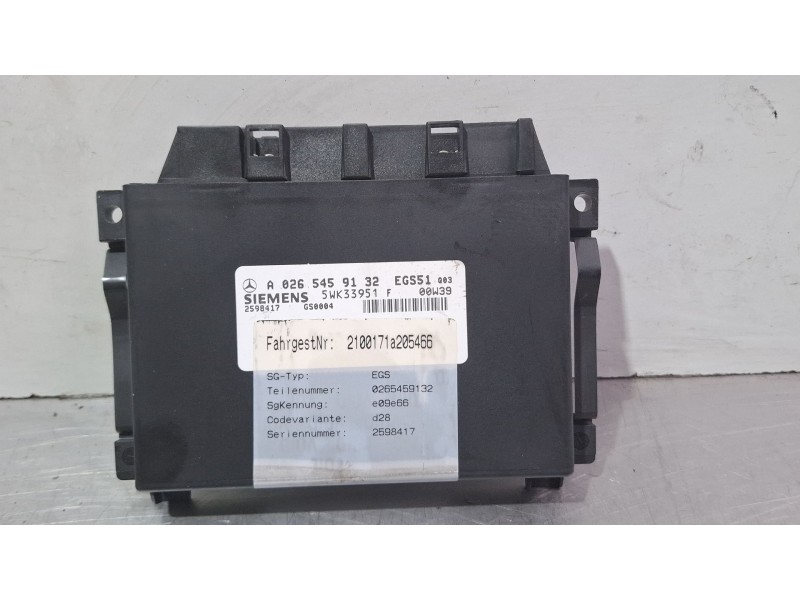 Recambio de centralita cambio automatico para mercedes-benz e290 referencia OEM IAM A0265459132  
