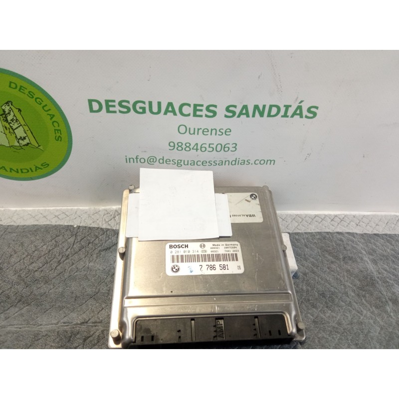 Recambio de centralita motor para bmw 330d referencia OEM IAM 7786581 0281010314 