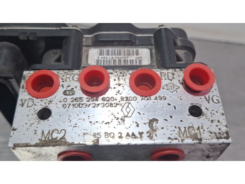 Recambio de modulo abs para renault clio referencia OEM IAM 0265234620  