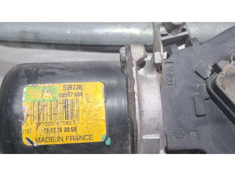Recambio de motor limpia delantero para renault clio referencia OEM IAM 579738  