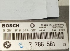 Recambio de centralita motor para bmw 330d referencia OEM IAM 7786581 0281010314  2
