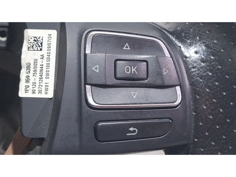 Recambio de volante (sin airbag) para seat leon 1.6 referencia OEM IAM 7N5419091C  