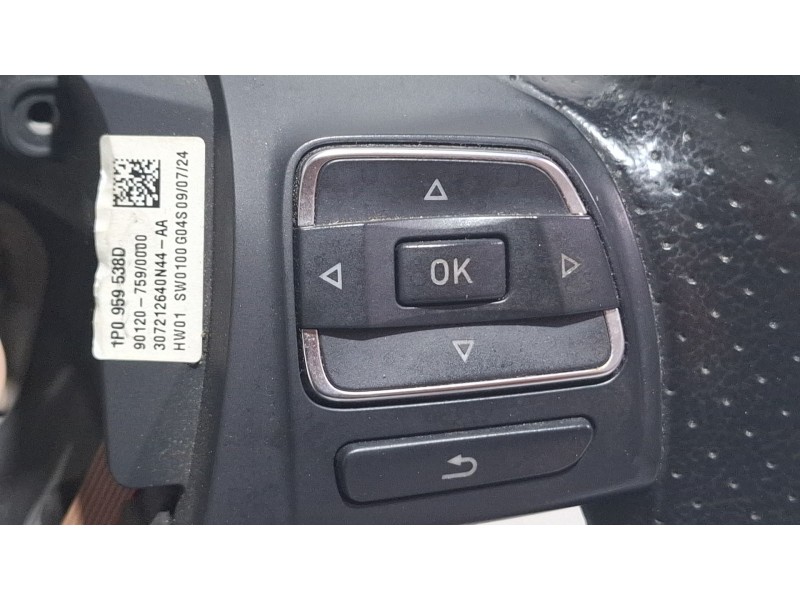 Recambio de volante (sin airbag) para seat leon 1.6 referencia OEM IAM 7N5419091C  