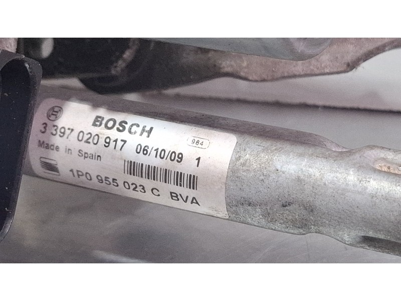 Recambio de motor limpiaparabrisas delantero izquierdo para seat leon 1.6 referencia OEM IAM 1P0955023C  