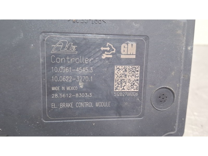 Recambio de modulo abs para opel astra referencia OEM IAM 13412552AJB  