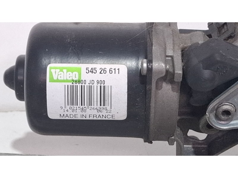 Recambio de motor limpia delantero para nissan qashqai referencia OEM IAM 54526611  