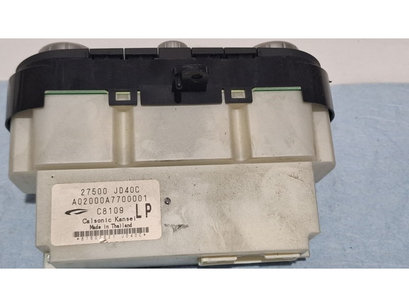 Recambio de mando climatizador para nissan qashqai referencia OEM IAM 27500JD40C  