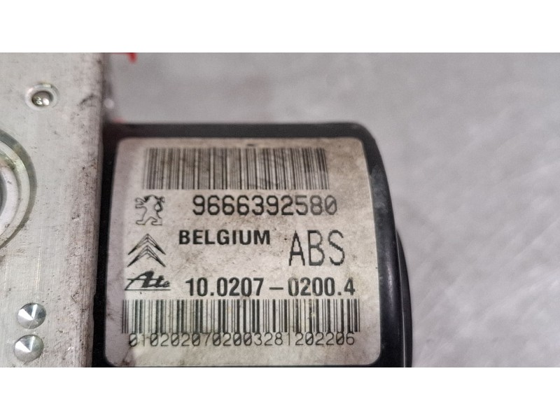 Recambio de modulo abs para citroën c3 referencia OEM IAM 9666392580  