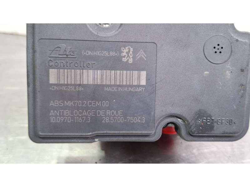 Recambio de modulo abs para citroën c3 referencia OEM IAM 9666392580  