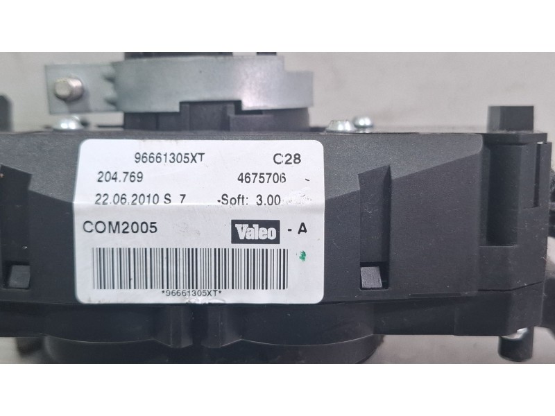 Recambio de mando multifuncion para peugeot 207 referencia OEM IAM 96661305XT / COM2005  