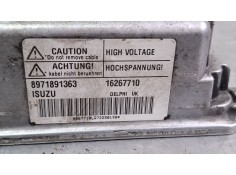 Recambio de centralita inyeccion para opel corsa referencia OEM IAM 8971891363 / 16267710  