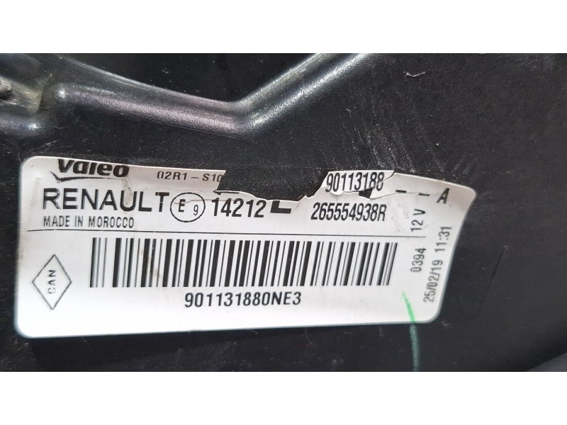 Recambio de piloto trasero izquierdo para dacia dacia sandero referencia OEM IAM 265554938R  