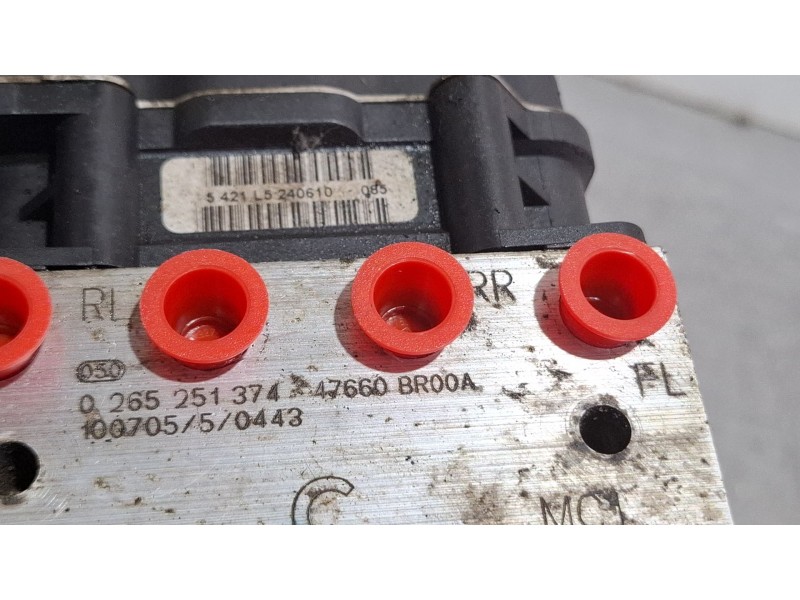 Recambio de modulo abs para nissan qashqai referencia OEM IAM 0265251374 / 47660BR00A  