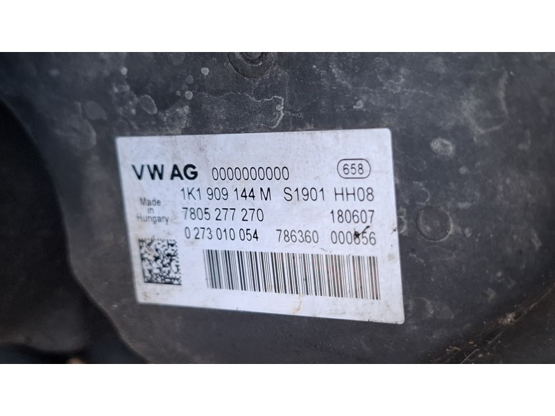 Recambio de cremallera direccion para seat leon (1p1) 1.9 tdi referencia OEM IAM 1K1909144M  