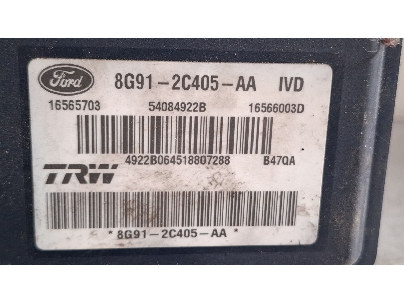 Recambio de modulo abs para ford s-max (wa6) 2.0 tdci referencia OEM IAM 8G912C405AA  
