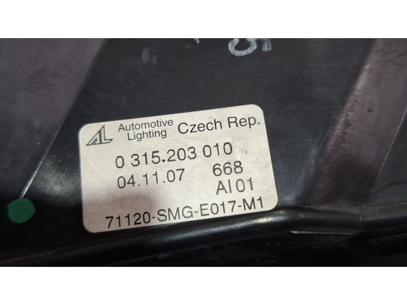 Recambio de rejilla delantera para honda civic referencia OEM IAM 0315203010  
