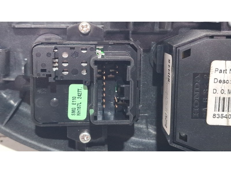Recambio de mando elevalunas delantero izquierdo para honda civic referencia OEM IAM 83540SMGG120UHS  