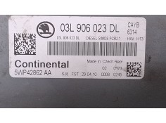 Recambio de centralita motor para skoda fabia (5j) combi (familiar) 1.6 tdi referencia OEM IAM 03L906023DL / 5WP42862AA   2