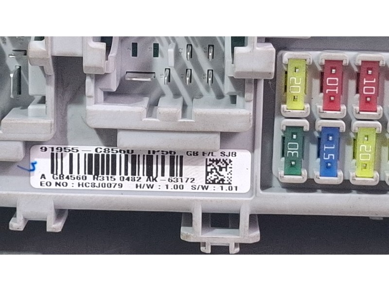 Recambio de caja reles / fusibles para hyundai i20 active (ib, gb) 1.0 t-gdi referencia OEM IAM 91955C8560  