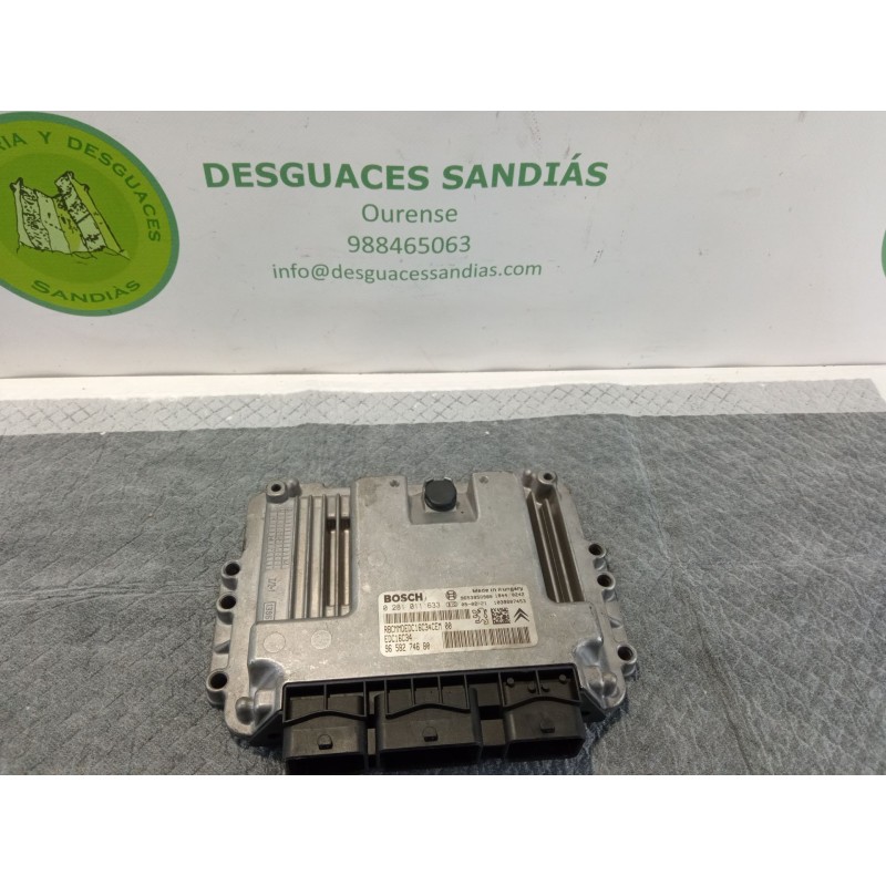 Recambio de centralita motor para peugeot 407 referencia OEM IAM 0281011633 9658274680 9653958980 1844 0242