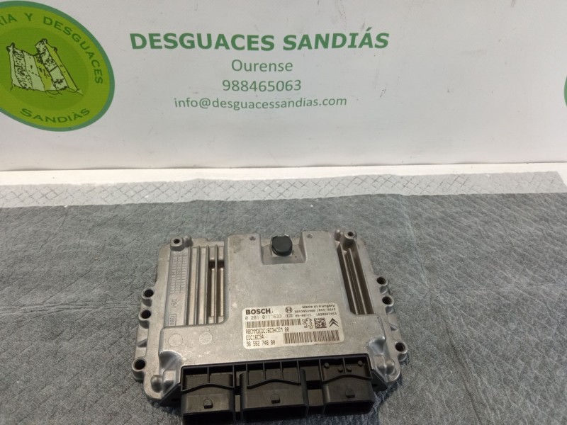 Recambio de centralita motor para peugeot 407 referencia OEM IAM 0281011633 9658274680 9653958980 1844 0242