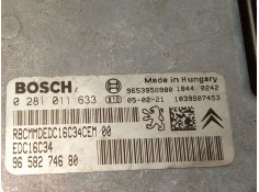 Recambio de centralita motor para peugeot 407 referencia OEM IAM 0281011633 9658274680 9653958980 1844 0242 2