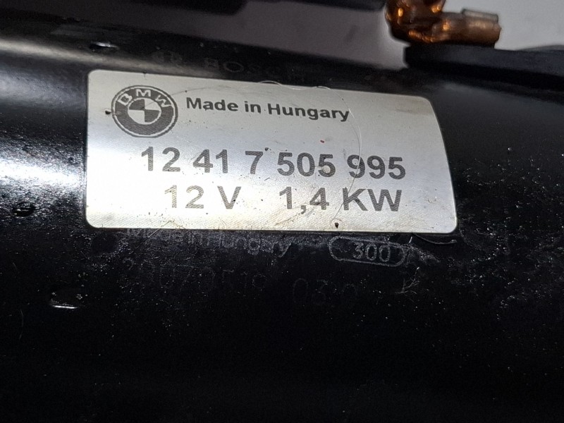 Recambio de motor arranque para bmw 3 (e46) 318 i referencia OEM IAM 7505995  