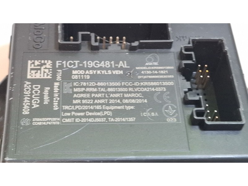 Recambio de modulo electronico para ford kuga ii (dm2) 2.0 tdci referencia OEM IAM F1CT19G481AL  