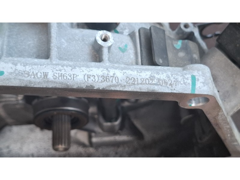 Recambio de caja cambios completa para mg zs suv (azs1) 1.5 vti referencia OEM IAM SH12M5F3 / SH63P  