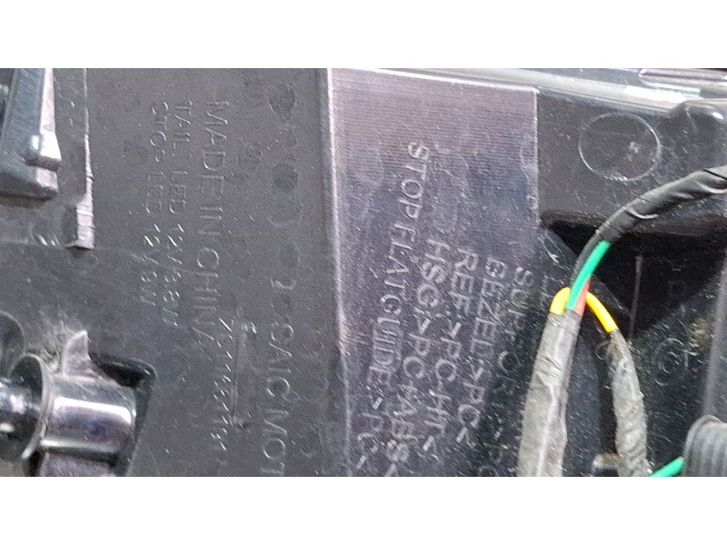 Recambio de piloto carrocería trasero derecho para mg zs suv (azs1) 1.5 vti referencia OEM IAM A30005R0100  