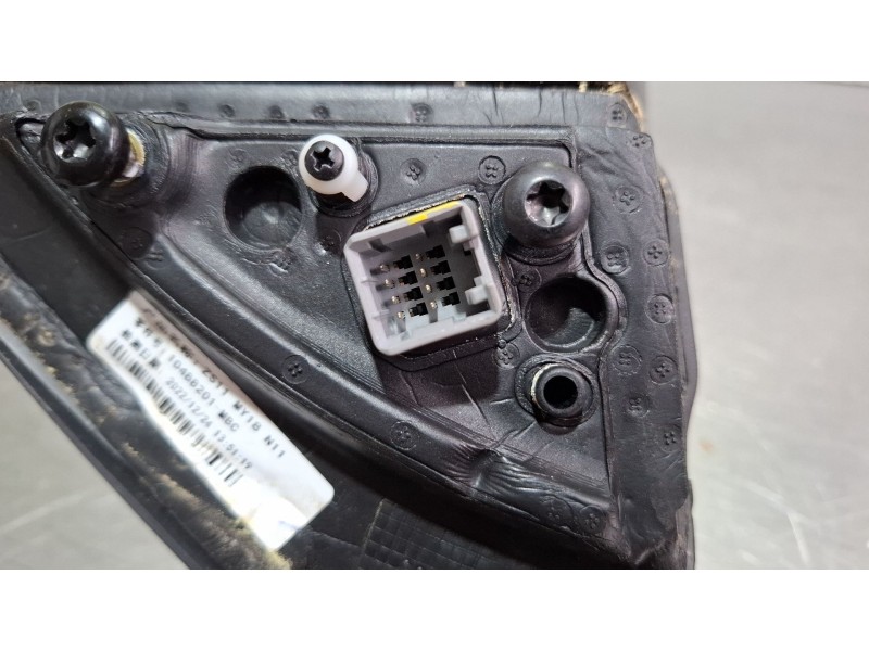Recambio de espejo retrovisor derecho electrico para mg zs suv (azs1) 1.5 vti referencia OEM IAM 10488201  