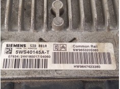 Recambio de centralita motor para peugeot 307 referencia OEM IAM 9647423380 5WS40145A-T 9653205380 2