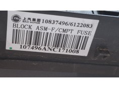 Recambio de caja reles / fusibles para mg zs suv (azs1) 1.5 vti referencia OEM IAM 10837496   2