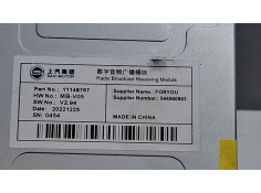 Recambio de modulo electronico para mg zs suv (azs1) 1.5 vti referencia OEM IAM 11148767   2