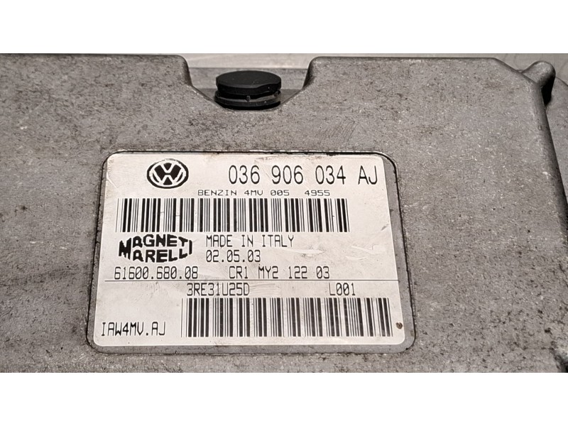 Recambio de centralita motor para seat ibiza iii (6l1) 1.4 16v referencia OEM IAM 036906034AJ  