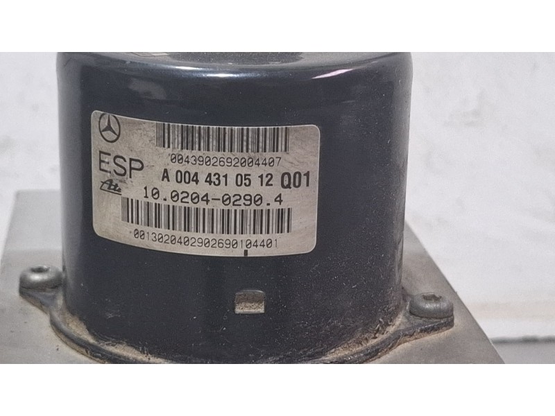 Recambio de modulo abs para mercedes-benz c200 cdi referencia OEM IAM A0044310512Q01  
