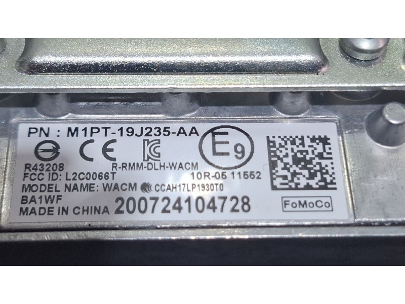 Recambio de modulo electronico para ford focus iv (hn) 1.5 ecoblue referencia OEM IAM M1PT19J235AA  