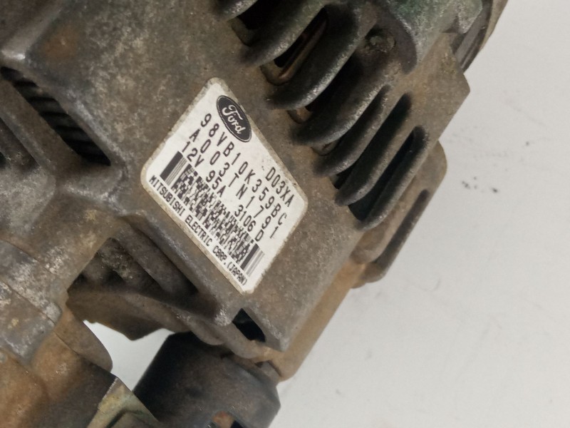 Recambio de alternador para ford transit referencia OEM IAM A595C31571  