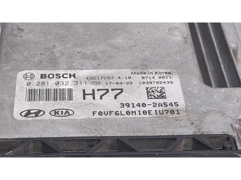 Recambio de centralita motor para hyundai i40 i (vf) 1.7 crdi referencia OEM IAM 391402A545 / 0281032311  