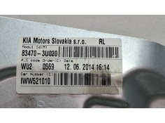 Recambio de elevalunas trasero izquierdo para kia sportage iii (sl) 1.7 crdi referencia OEM IAM 834703U020 / 402353B   2