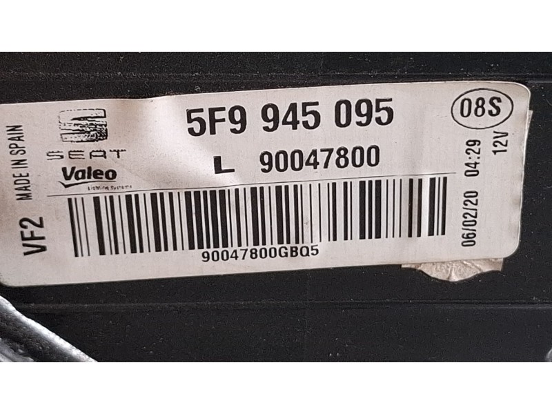 Recambio de piloto carrocería trasero izquierdo para seat leon sportstourer referencia OEM IAM 5F9945095  