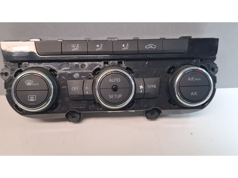 Recambio de mando calefaccion aire acondicionado para seat leon sportstourer referencia OEM IAM 5F0907044BK  