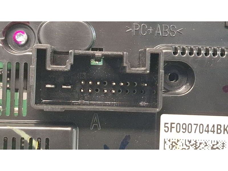 Recambio de mando calefaccion aire acondicionado para seat leon sportstourer referencia OEM IAM 5F0907044BK  