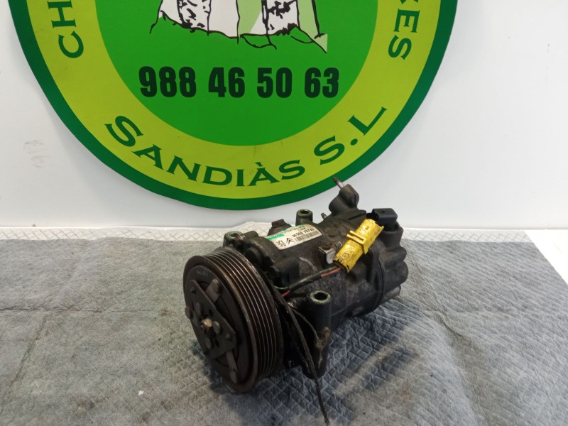 Recambio de compresor aire acondicionado para peugeot 207 referencia OEM IAM 9659875780  