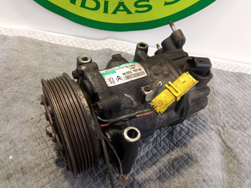 Recambio de compresor aire acondicionado para peugeot 207 referencia OEM IAM 9659875780  