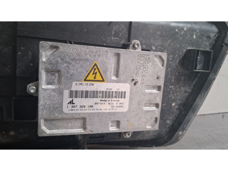 Recambio de faro delantero izquierdo para citroën c6 v6, 4p, 6v automátic, 2.7 hdi, 204 cv fabricación del 11/2005 al 12/2012 re