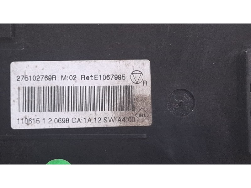 Recambio de mando climatizador para renault scenic referencia OEM IAM 275102769R  