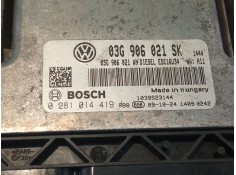 Recambio de centralita motor para seat altea referencia OEM IAM 03G906021SK0281014419   2