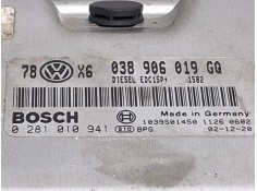 Recambio de centralita motor para volkswagen passat referencia OEM IAM 0281010941 / 038906019GQ   2