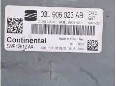 Recambio de centralita motor para seat leon ii (mk2) 1.6tdi, 105cv, 16v 2ª gener.(06/05-10/12) fase 2 (03/09-10/12) referencia O 2